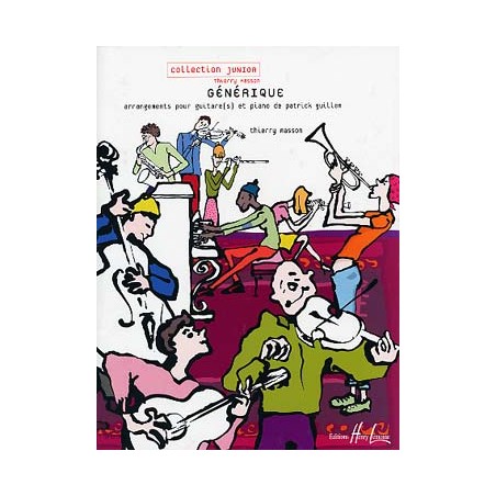PARTITIONS thierry masson GENERIQUE POUR GUITARE ET PIANO
