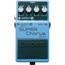PEDALE D'EFFET BOSS CH-1 SUPER CHORUS
