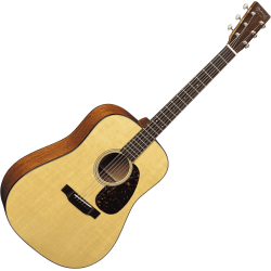 GUITARE ACOUSTIQUE MARTIN & CO D18 Dreadnought Epicéa Sitka/Acajou + ETUI