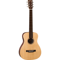 GUITARE ELECTRO ACOUSTIQUE MARTIN & CO LX1E Little Martin Epicéa Sitka/Acajou HPL + HOUSSE