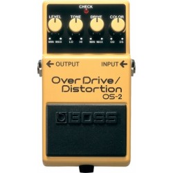PEDALE D'EFFET BOSS OS-2 OVERDRIVE /DISTORTION