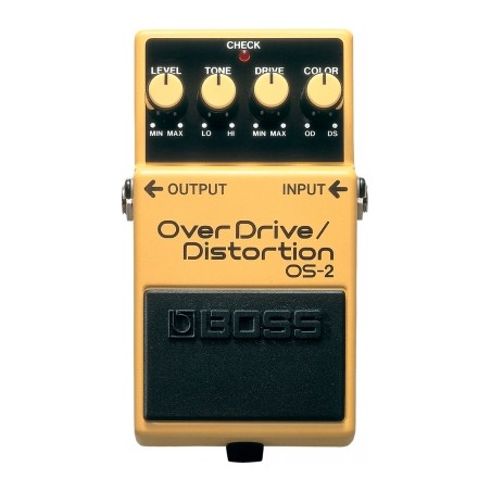 PEDALE D'EFFET BOSS OS-2 OVERDRIVE /DISTORTION