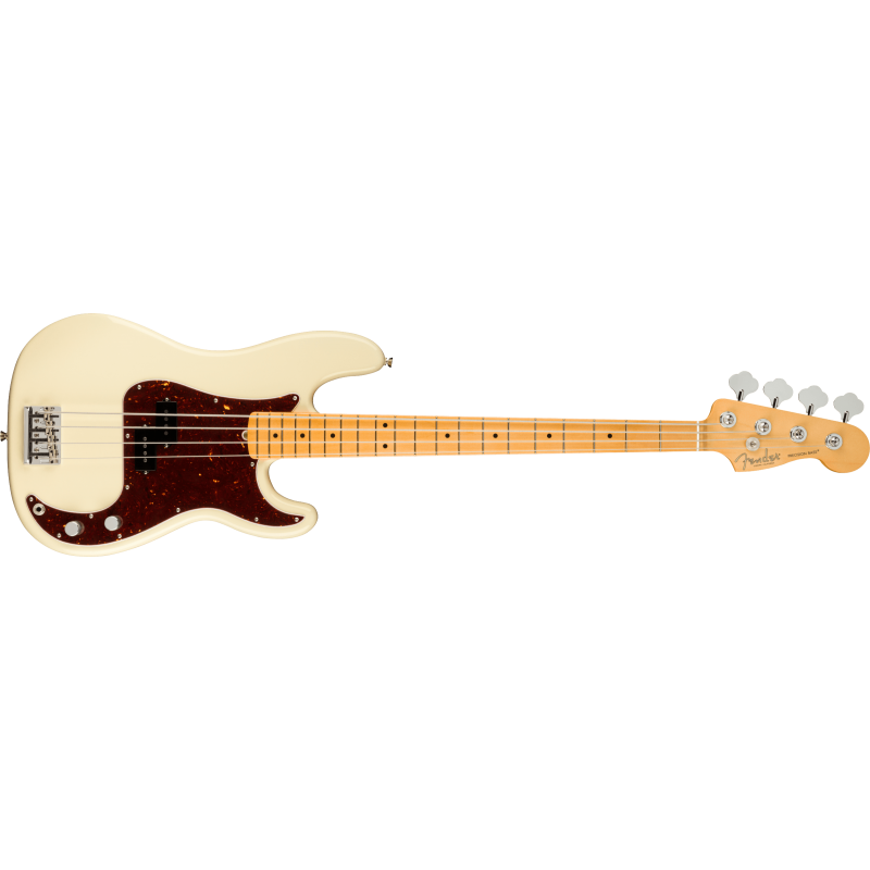 Basse Fender American Professional II Precision Bass Olympic White