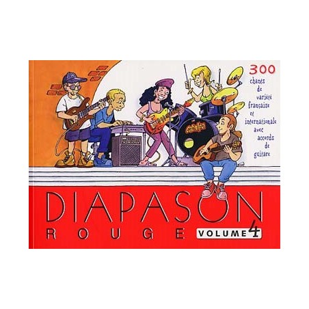 PARTITIONS DIAPASON ROUGE V 4
