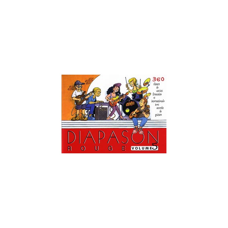 PARTITIONS DIAPASON ROUGE 5