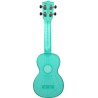 Ukulélé KALA THE WATERMAN PLASTIQUE ABS TRANSPARENT BLUE