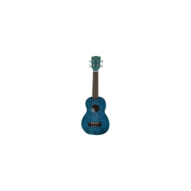Ukulélé KALA SOPRANO EXOTIC TRANSPARENT BLUE
