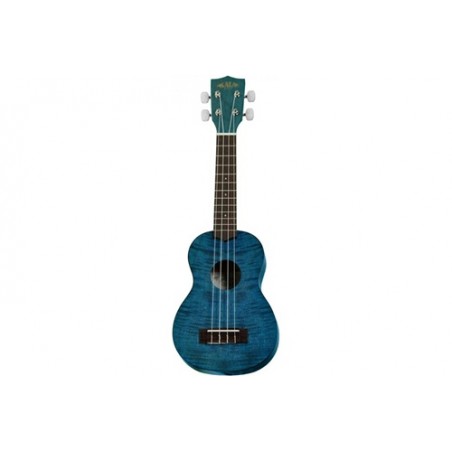 Ukulélé KALA SOPRANO EXOTIC TRANSPARENT BLUE