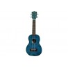 Ukulélé KALA SOPRANO EXOTIC TRANSPARENT BLUE