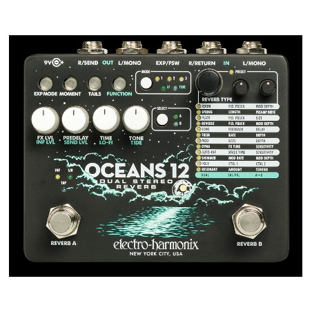 ELECTRO-HARMONIX OCEANS 12 REVERB