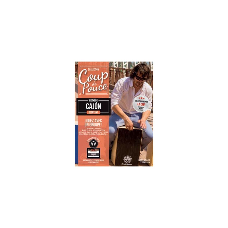 PARTITIONS DENIS ROUX COUP DE POUCE CAJON LIVRE