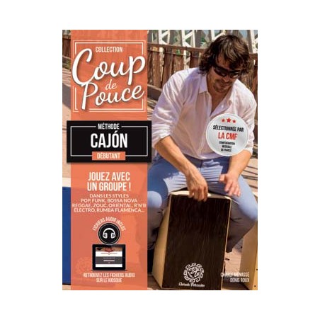 PARTITIONS DENIS ROUX COUP DE POUCE CAJON LIVRE