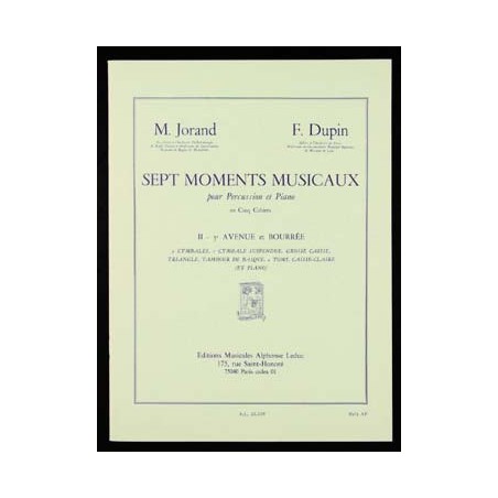 7 Moments musicaux - Vol. 2