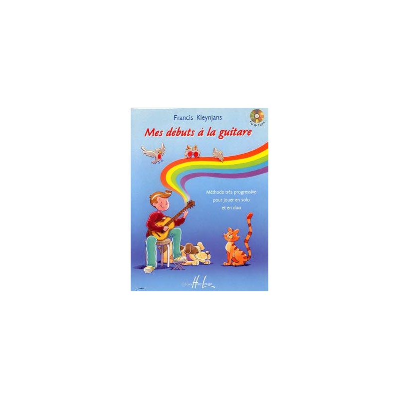 PARTITIONS FRANCIS KLEYNJANS MES DEBUTS A LA GUITARE