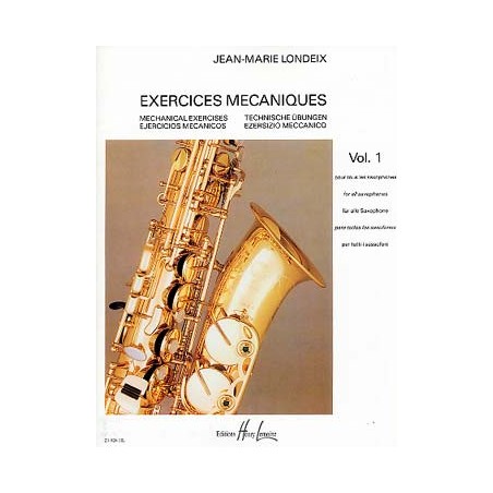 Londeix exercices mecaniques vol 1