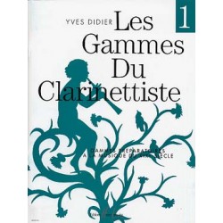 Les Gammes du clarinettiste DIDIER Yves