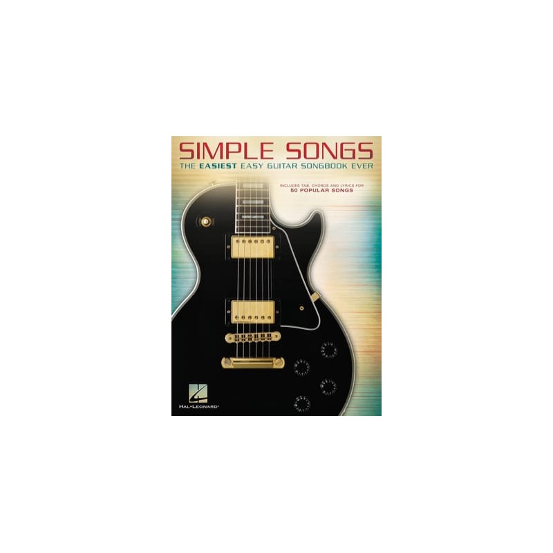 Partition - Simple Songs The Easiest Easy Guitar Songbook Ever.