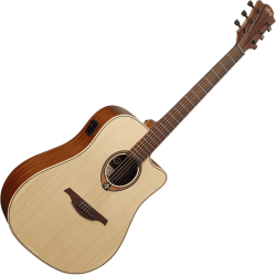 LAG Dreadnought Cutaway Electro T70DCE