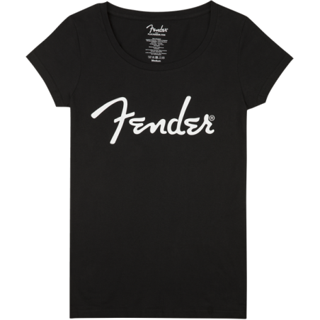 T SHIRT FENDER SPAGHETTI LADY T BLK M