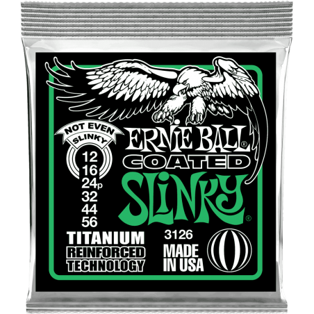 ERNIE BALL - CEB 3126 Jeux - Not even slinky 12-16-24p-32-44-56