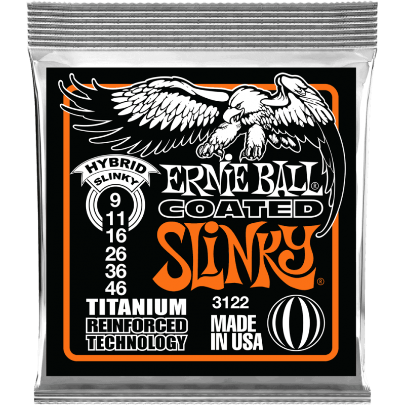 ERNIE BALL - CEB 3122 Jeux - Hybrid slinky 09-11-16-26-36-46