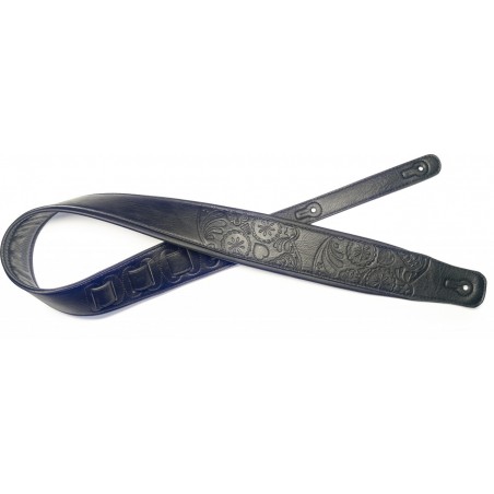 SANGLE MEX SIMILI CUIR NOIR