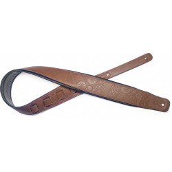 SANGLE MEX SIMILI CUIR MARRON