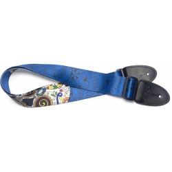 COURROIE TERYL MEX SKULL BLUE