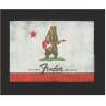 Fender® Bear Flag T-Shirt, Coal, L
