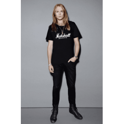 Tee-Shirts - T-shirt Marshall amplification noir L