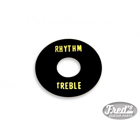 TOGGLE RING TREBLE/RYTHM BLACK EL14B