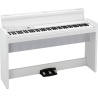 KORG LP380U-WH Piano numérique 88 notes, blanc avec stand