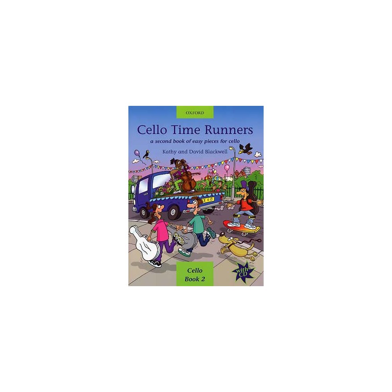 Cello time, recueils avec CD play-along - Vol. 2 : Cello time runners