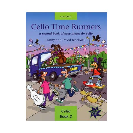 Cello time, recueils avec CD play-along - Vol. 2 : Cello time runners