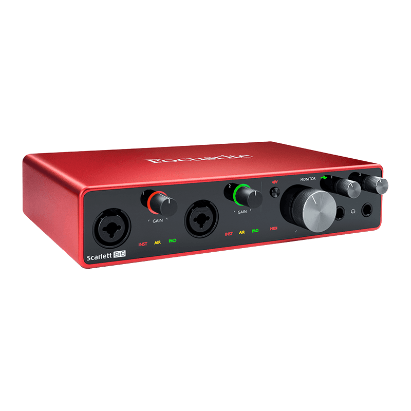 FOCUSRITE SCARLETT3-8I6