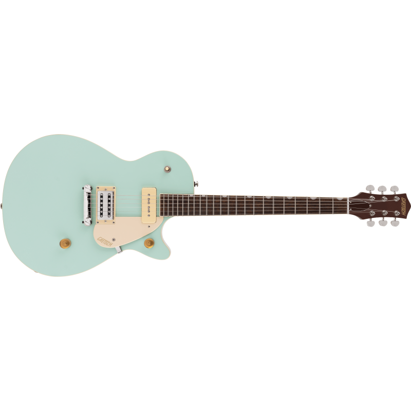 Gretsch G2215-P90 Streamliner Junior Jet Club, Laurel Fingerboard, Mint Metallic