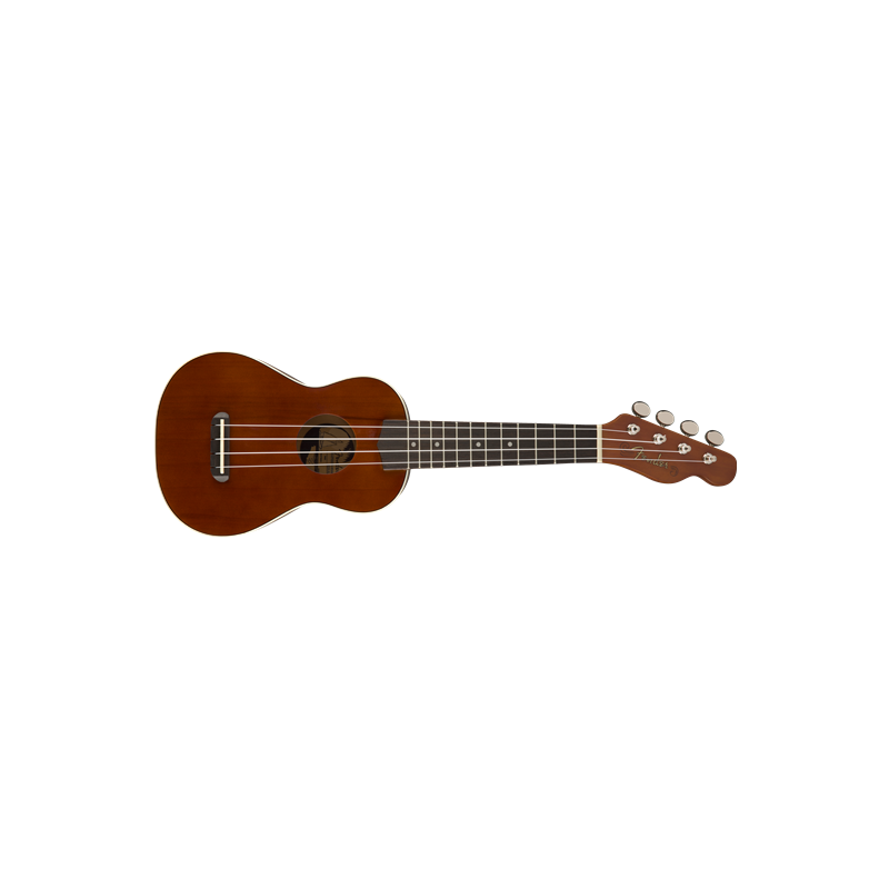 Fender Venice Soprano Ukulele, Walnut Fingerboard, Natural