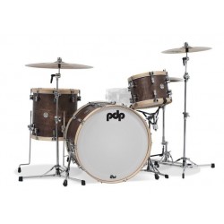 PDP by DW Shellset Concept Classic Wood Hoop Walnut/Nat. Hoop