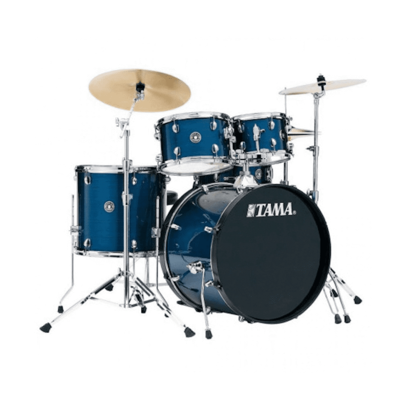 BATTERIE TAMA RYTHM MATE 5 PC DRUM KIT + BCS HAIRLINE BLUE