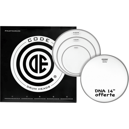CODE DRUMHEADS TPDNACLRF