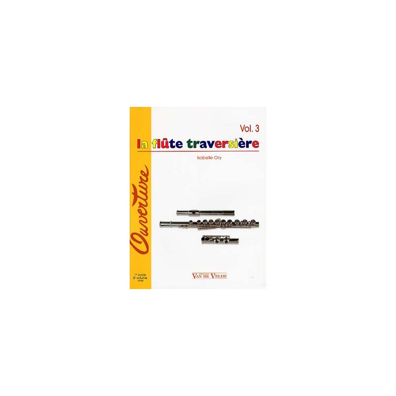 PARTITIONS isabelle ory la flute traversiere vol 3