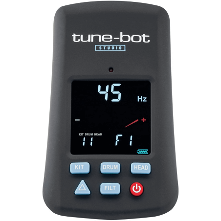 TUNE-BOT STUDIO - Accordeur électronique pour batterie - couleur noire