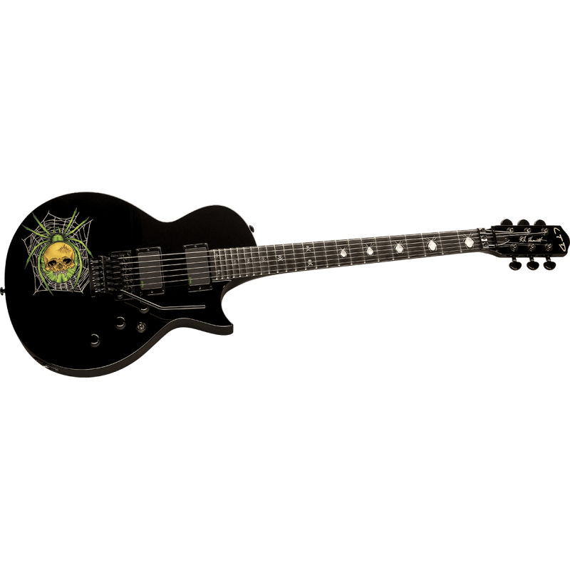 LTD - KH3-BLK Modele Graphic - Kirk Hammett KH-3 Spider Black 30th