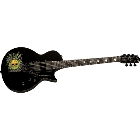 LTD - KH3-BLK Modele Graphic - Kirk Hammett KH-3 Spider Black 30th