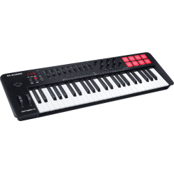 M-AUDIO - Clavier-Maître OXYGEN49V USB-Midi 49 notes 8 pads/pots/faders
