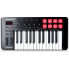 M-AUDIO - Clavier Maître OXYGEN25V USB-Midi 25 notes 8 pads/pots