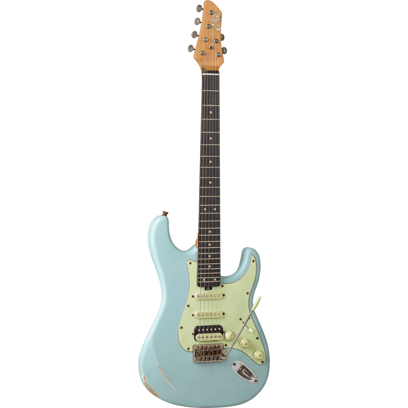 EKO - Aire-Relic-Blu Relic - Type Strat Aire Relic Daphne B…