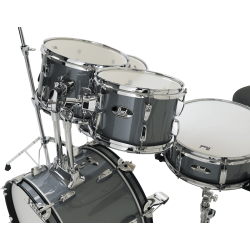 PEARL - RSS585CC-706 Junior 18 5 fûts - Batterie Roadshow junior 18 + pack Sabian Solar Charcoal Metallic