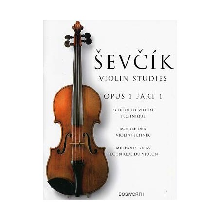 Sevick - Op. 1 : École de la technique du violon - Vol. 1 : 1re position
