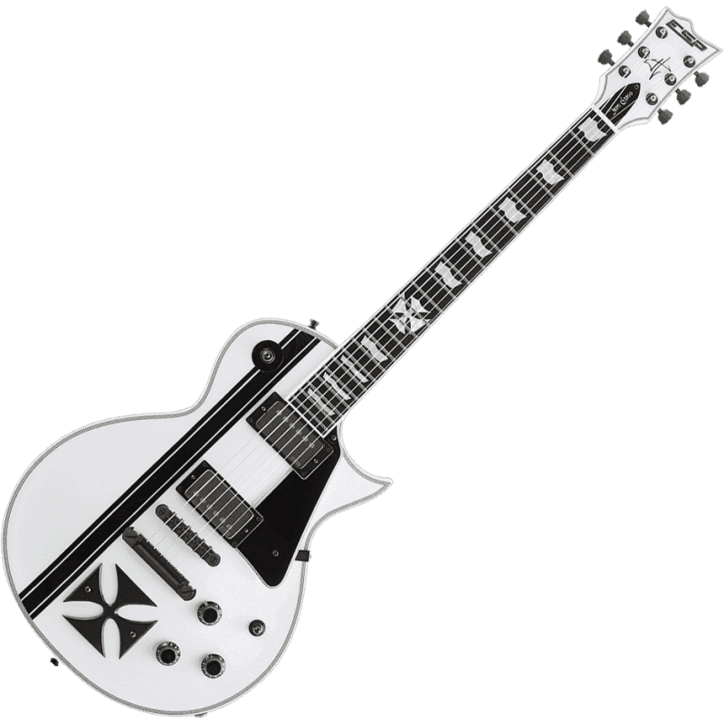 LTD - IRON CROSS-SW - Blanc brillant James Hetfield Signature